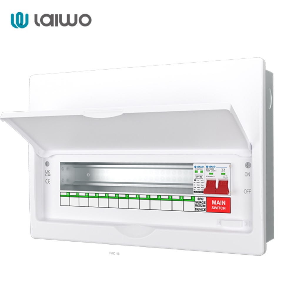 Flush Mounted Surge Protection Consumer Unit