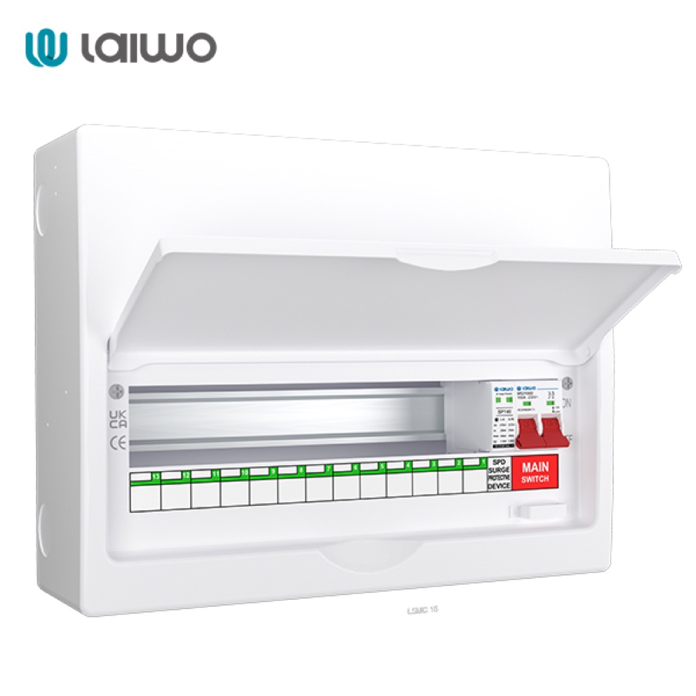 Surface Mounted Surge Protection Consumer Unit