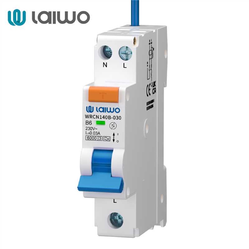 WRCN Mini RCBO — Switched Neutral