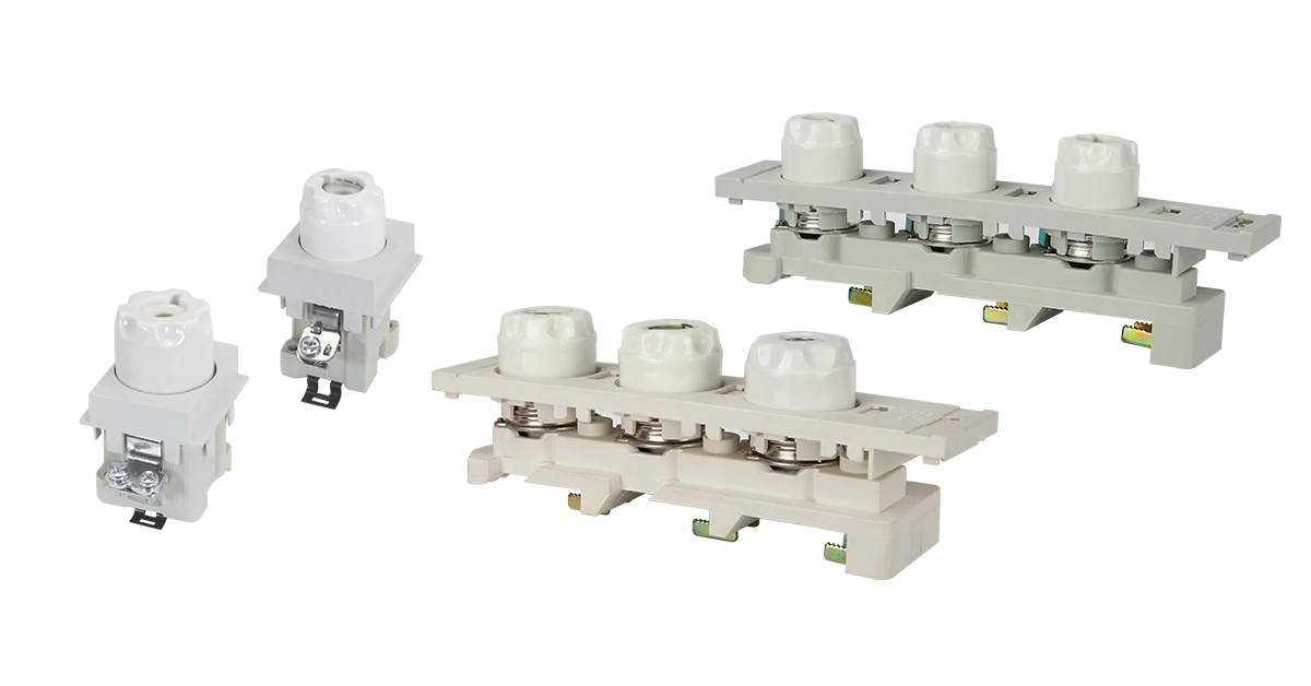 Ceramic Fuse Holder With Fuse Head